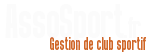 AssoSport — Logiciel gestion club sportif